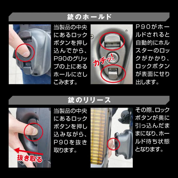 LayLax】P90 クイックホルスター – ROCK-et