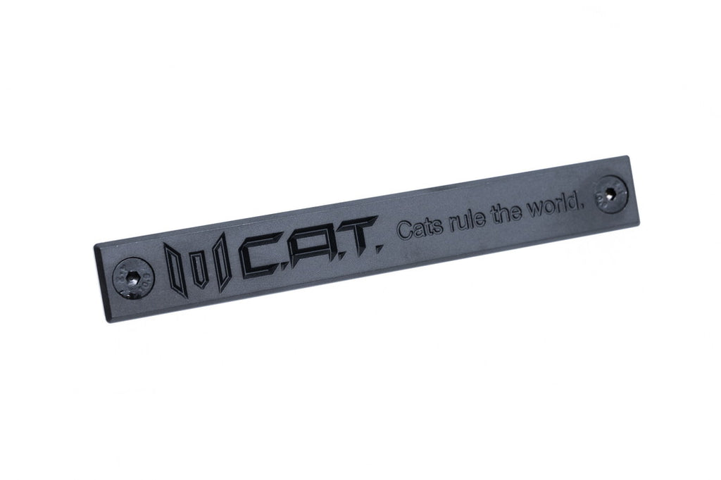 【C.A.T.】クウォート パネル M-LOK用 3スロット "Cats rule the world"