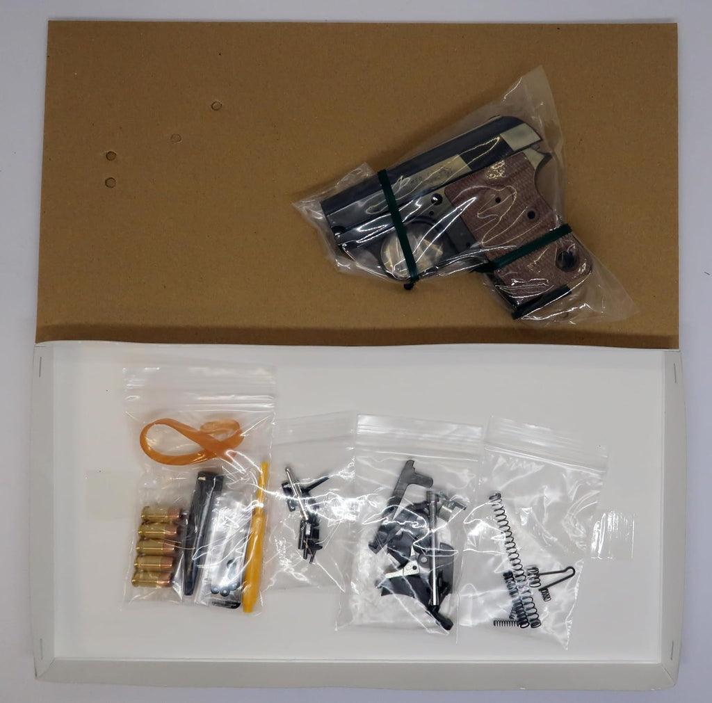 【マルシン】COLT 25AUTO WディープブラックABS 発火式モデルガン 組立キット