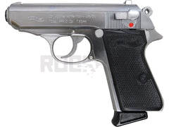 マルシン】ワルサー PPK/S シルバーABS 発火式ブローバックモデルガン