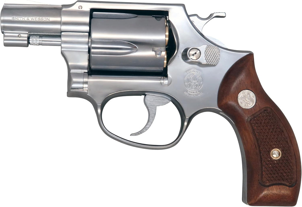 マルシン　M60 2インチ ガスガン マルシン】S&W M60 2インチ シルバーABS 木製サービスグリップ