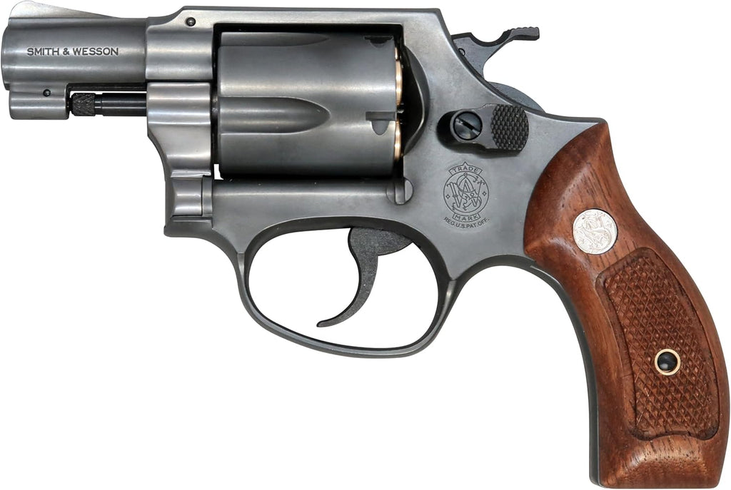 【マルシン】S&W M36 2インチ 木製サービスグリップ 6mmBB Xカート式ガスリボルバー（2025年3月19日新発売）