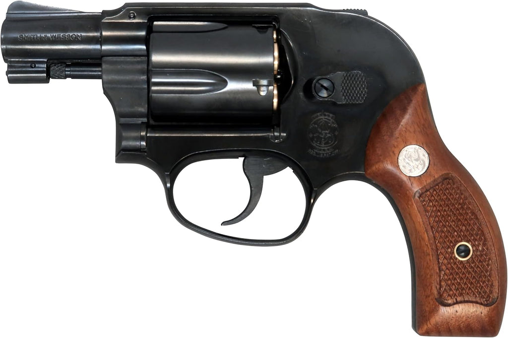 【マルシン】S&W M49 木製サービスグリップ 6mmBB Xカート式ガスリボルバー（2025年3月19日新発売）