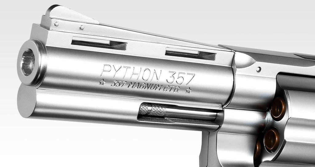 東京マルイ】コルトパイソン.357マグナム 4インチ ステンレスモデル 10