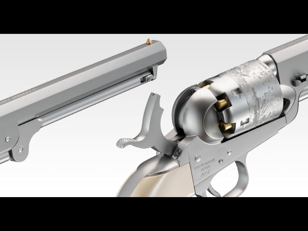 東京マルイ】M1851 NAVY シルバーモデル 10才以上用 エアーリボルバー