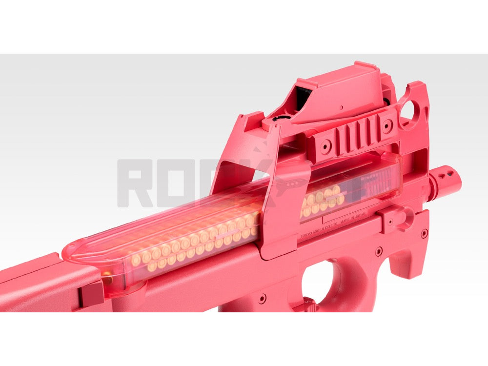 東京マルイ P90プラス レン (新品未開封）+ 販促ポスター（非売品）木製額付 東京マルイ】P-90プラス Ver.LLENN（2025年4月2日新発売） – ROCK-et
