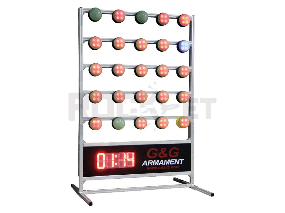 【G&G】5X5 Multifunctional Electronic Target -Timer Included   G-11-087-1