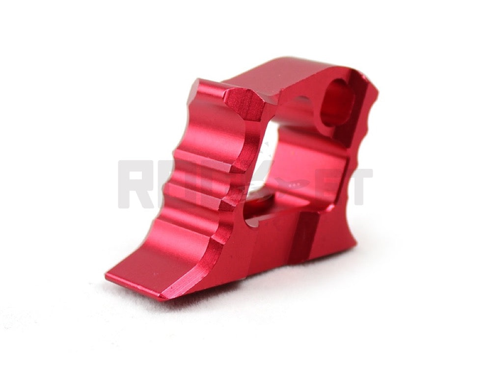 【5KU】Tyrant Designs HALOスタイル AR-15ハンドストップ RED (M-LOK/KeyMod対応)