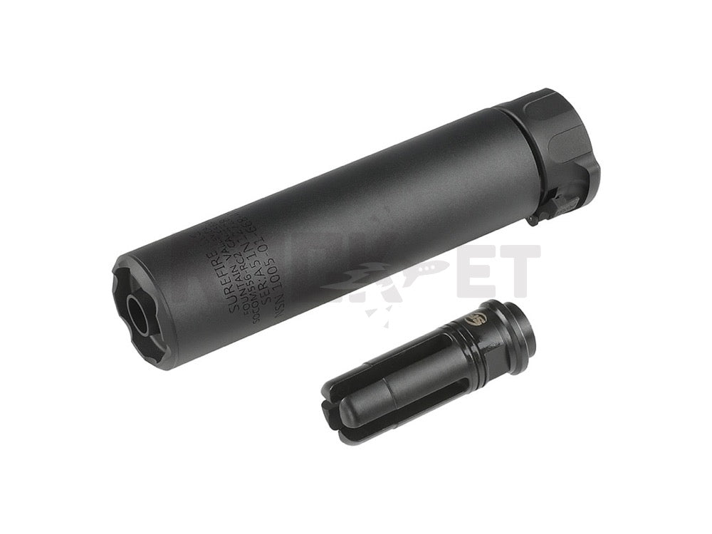 [5KU] SF SOCOM556-RC2 Type Suppressor BK (14mm CCW)