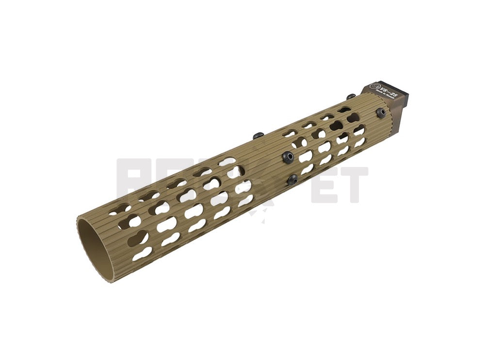 [5KU] Polite Shooter VS-25 Type KeyMod Handguard (AK105) TAN