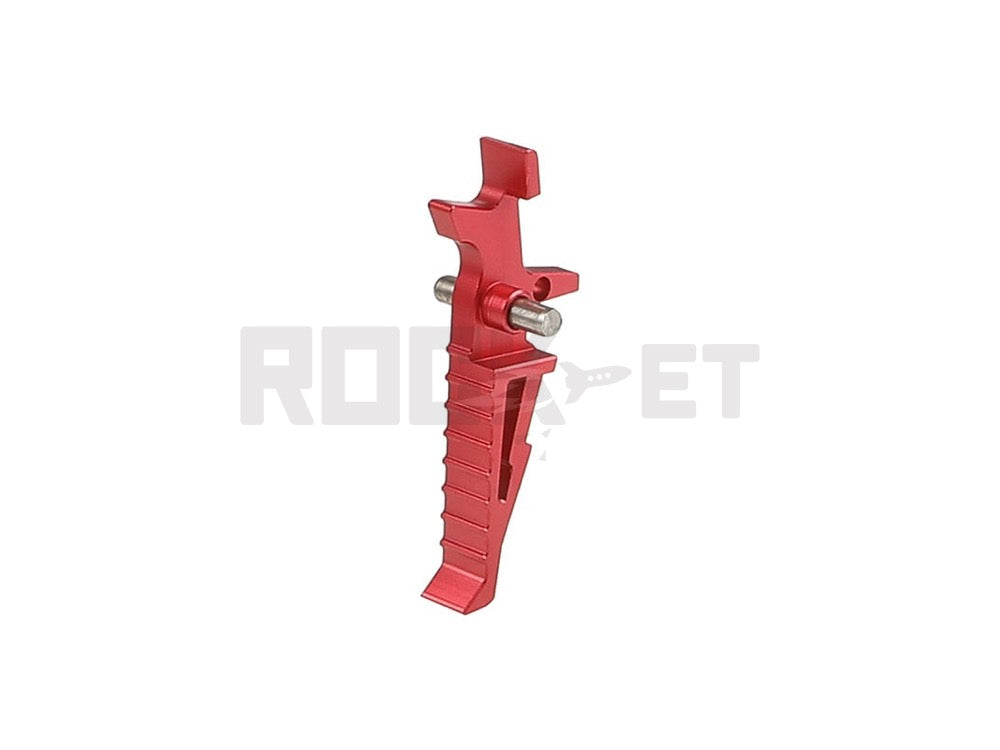 【5KU】SI-Type Straight Trigger (STD M4 AEG) RED