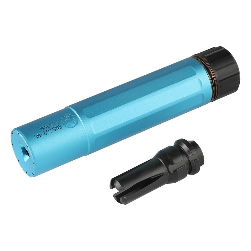 【5KU】Dead Air タイプ 訓練用 SANDMAN-S サイレンサー＆KeyMoフラッシュハイダー レプリカセット 14mm逆ネジ 対応