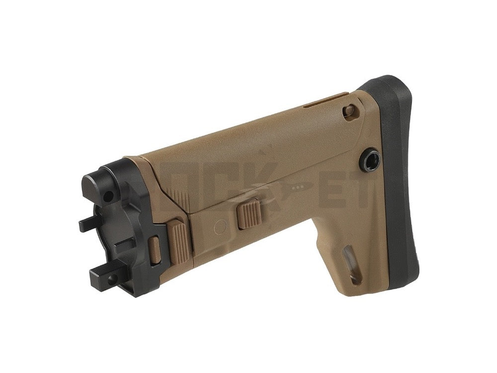 【5KU】MASADA ACR スタイルストック(東京マルイ/CYMA STD電動ガン MP5K用) Tan