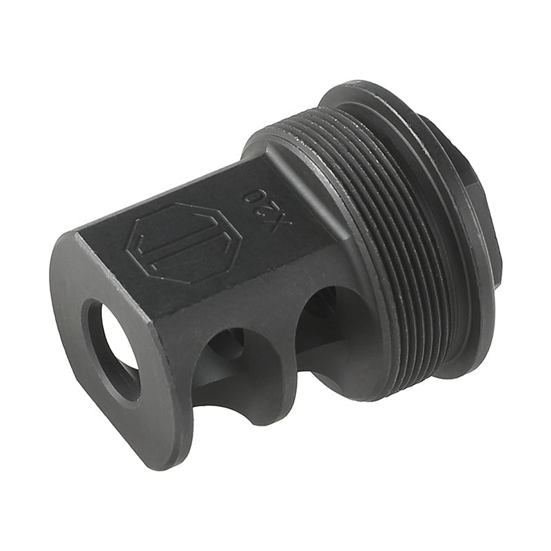 【5KU】JMAC RRD-2Cタイプ スチールマズルブレーキ 14mm逆ネジ