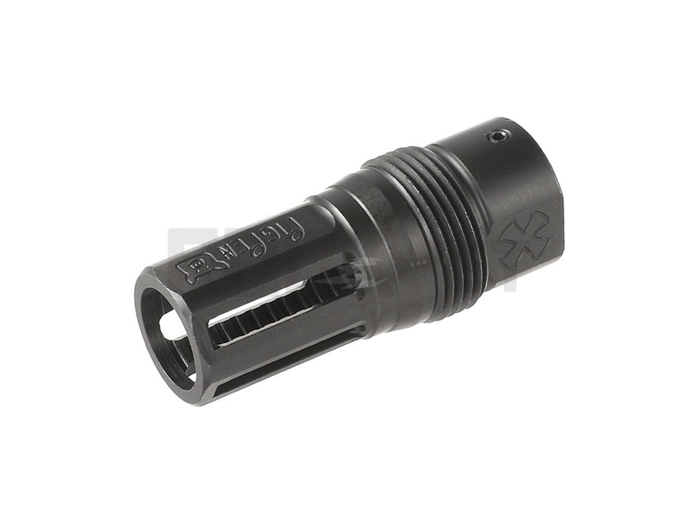 [5KU] SCI-SIX NOVESKE PigPen Type Flash Hider for CGS SCI-SIX Silencers, 14mm Left-Hand Thread