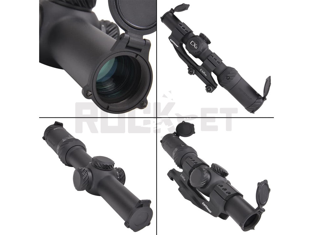 OPTISAN】CX6 1-6×24i MS3 Reticle -Matte Black / ライフルスコープ 