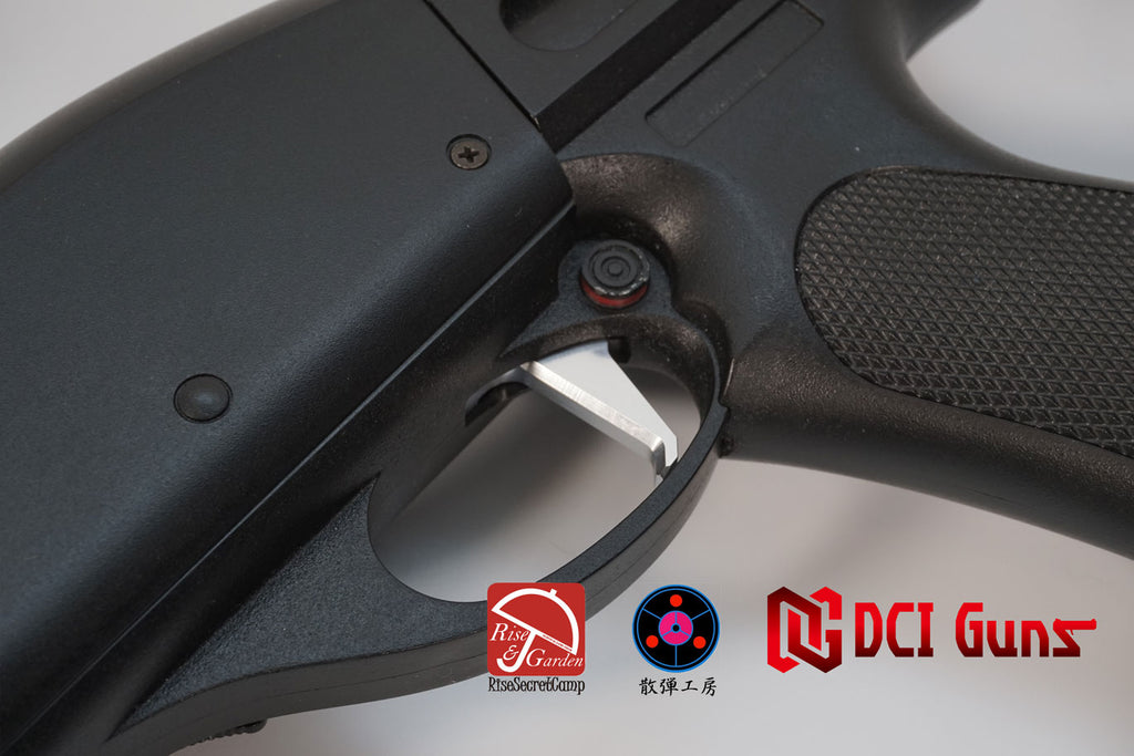 【DCI Guns】ストレートトリガー シルバー CYMA M870用