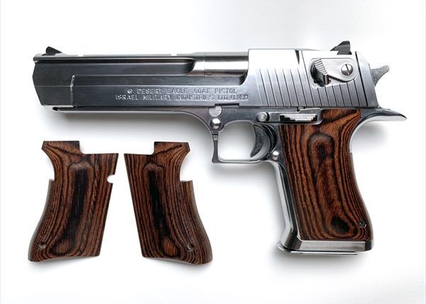 【PANDORA ARMS】ウッドグリップ｜DESERT EAGLE.50AE ｜スムース/ブラウン