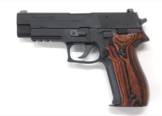 【PANDORA ARMS】ウッドグリップ｜SIG SAUER P226 RAIL｜スムーズ/ブラウン