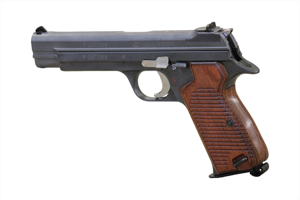 【PANDORA ARMS】ウッドグリップ｜マルシン工業製 SIG P210-6｜ブラウン