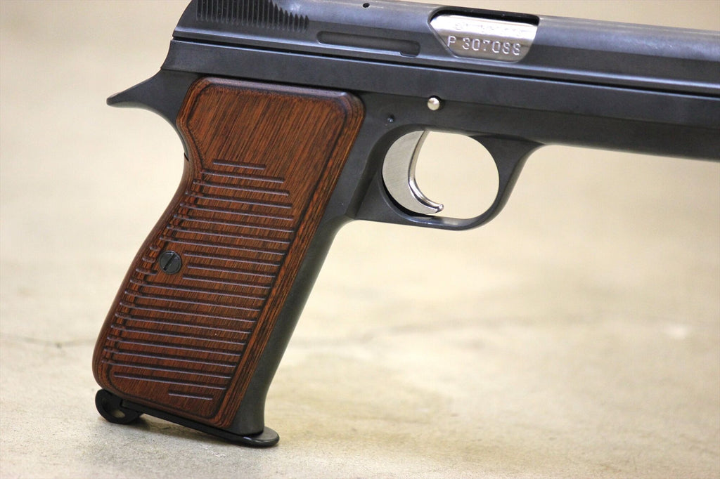 PANDORA ARMS】ウッドグリップ｜マルシン工業製 SIG P210-6｜ブラウン