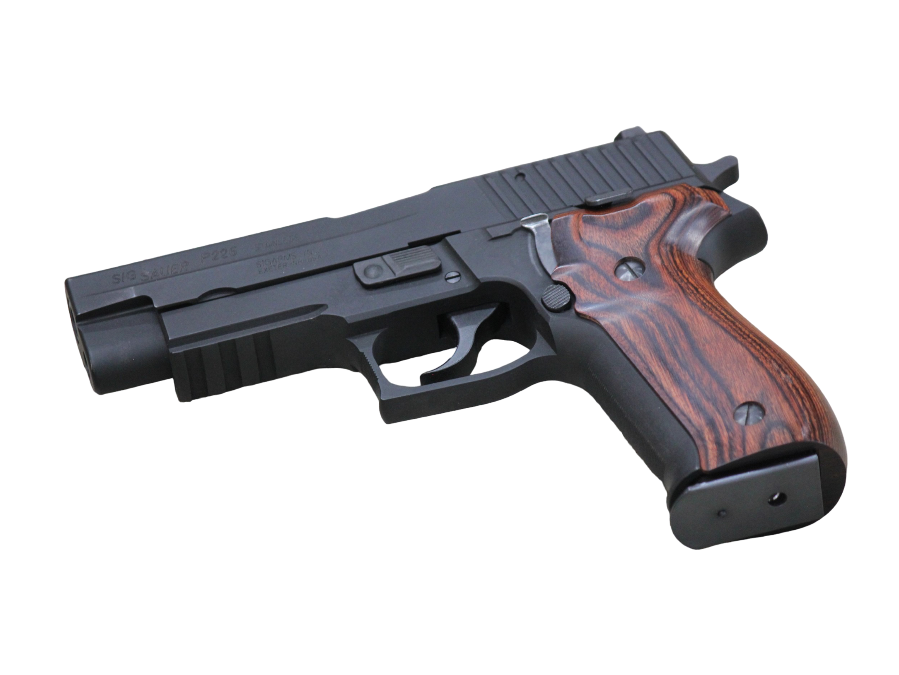 PANDORA ARMS】ウッドグリップ｜KSC SIG P226R｜スムーズ/ブラウン