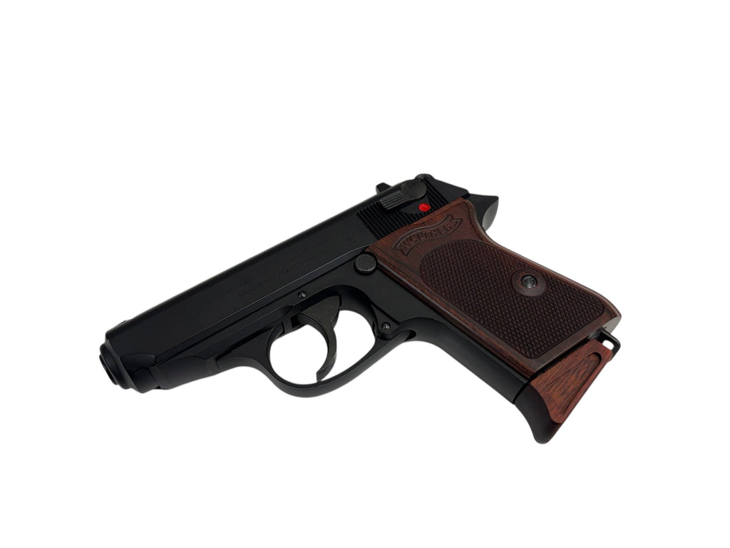 【PANDORA ARMS】ウッドグリップ｜マルゼン製 ワルサーPPK｜チェッカー/ブラウン