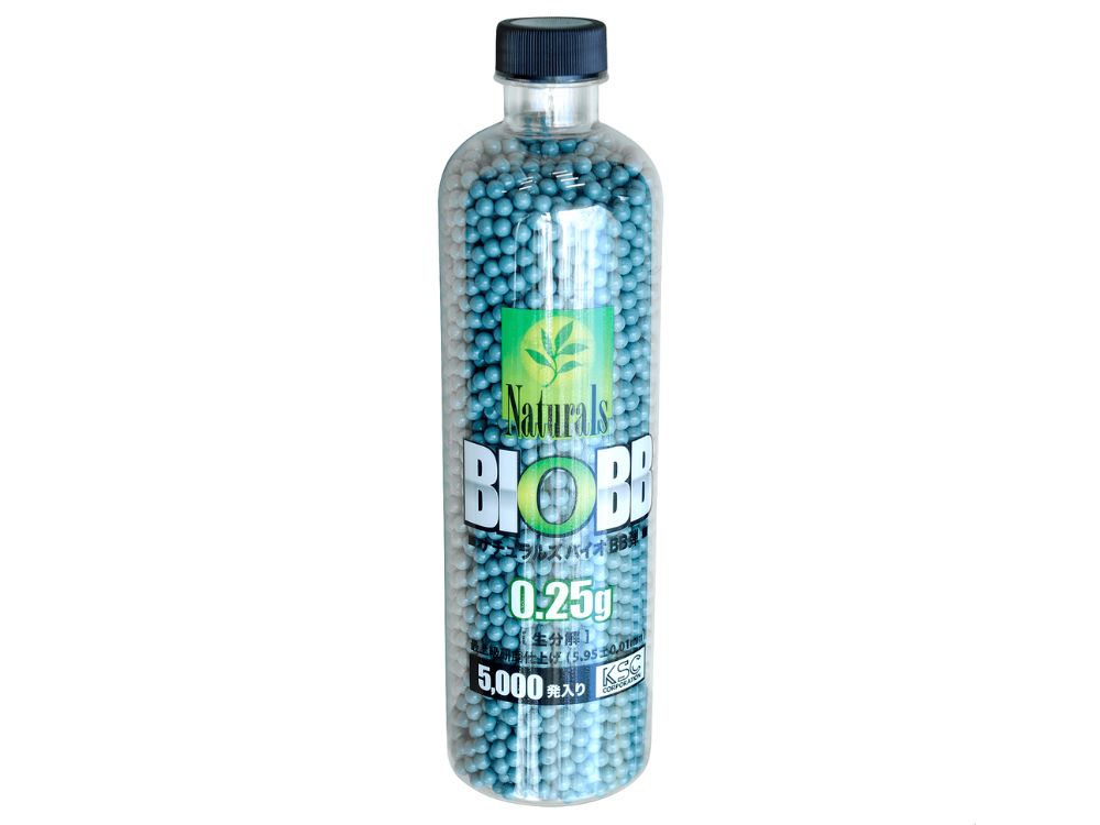 【KSC】ナチュラルズバイオボトルBB 0.25g弾 5,000発