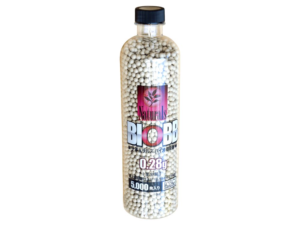 【KSC】ナチュラルズバイオボトルBB 0.28g弾 5,000発