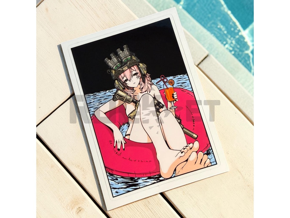 【Bala del Diablo】NO MISSION. JUST SUMMER. V1 ステッカー / BA-STI-NMJSV1