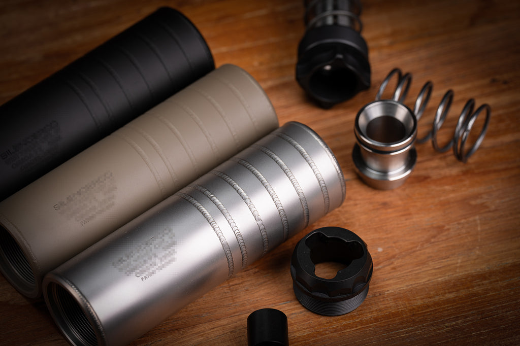 BCSW】SilencerCO omega 9K タイプ 9mm ダミーサイレンサーBK
