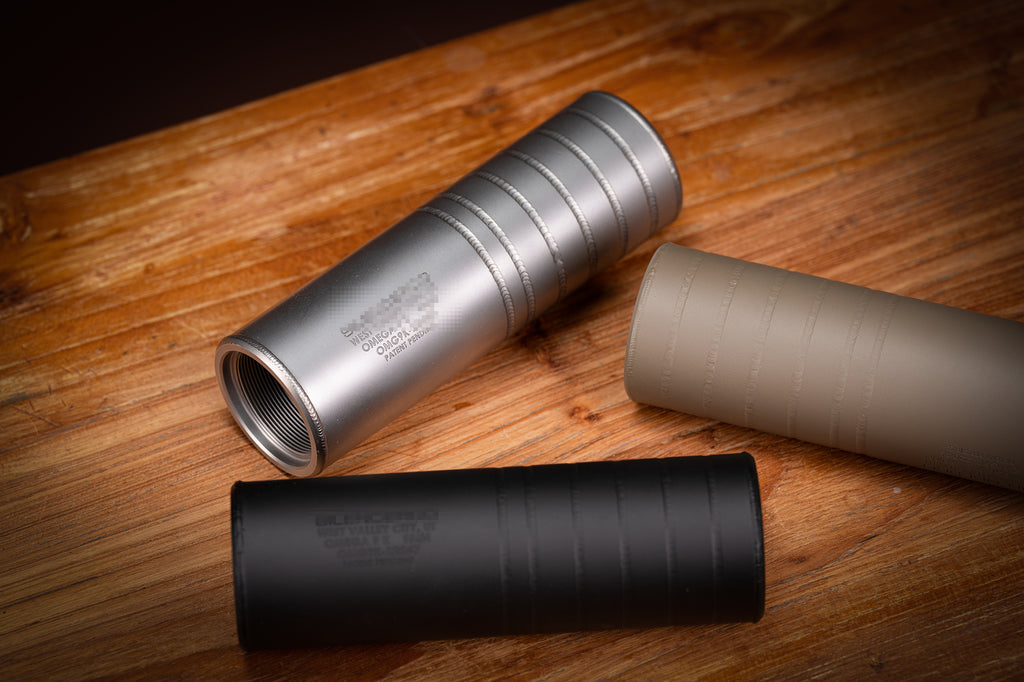 BCSW】SilencerCO omega 9K タイプ 9mm ダミーサイレンサーBK