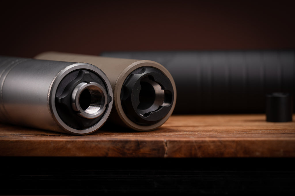 BCSW】SilencerCO omega 9K タイプ 9mm ダミーサイレンサーBK