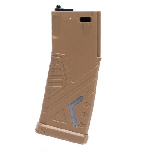 C.A.T.】H&K Gen3 ポリマーマガジン スプリング式 30/130連 TAN（2025