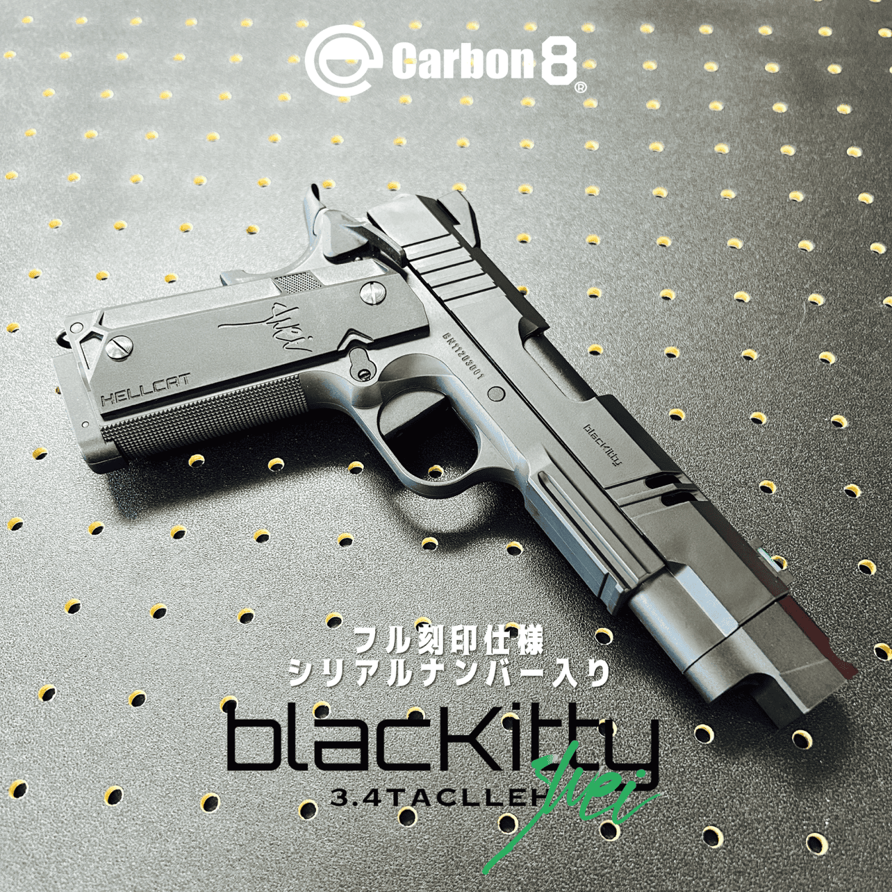 Run　極美品 カーボネイト black kitty Carbon8 Run 極美品 カーボネイト black kitty Carbon8 カーボネイト Carbon8