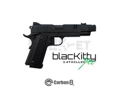 Carbon8 blackkitty CO2ガスガン Carbon8 CO2ガスブローバックガン Black Kitty 3.4TACLLEH Zwei