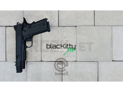 black kitty Carbon8 CO2 ブローバック＋別途購入備品付き Carbon8 Black Kitty CO2ガスブローバック
