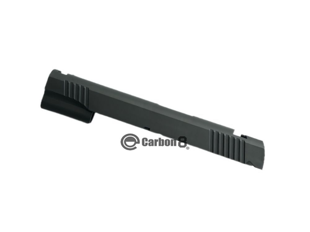 【Carbon8】1911LSP・M45シリーズ共用 無刻印スライド -LSPスタイル ブラック