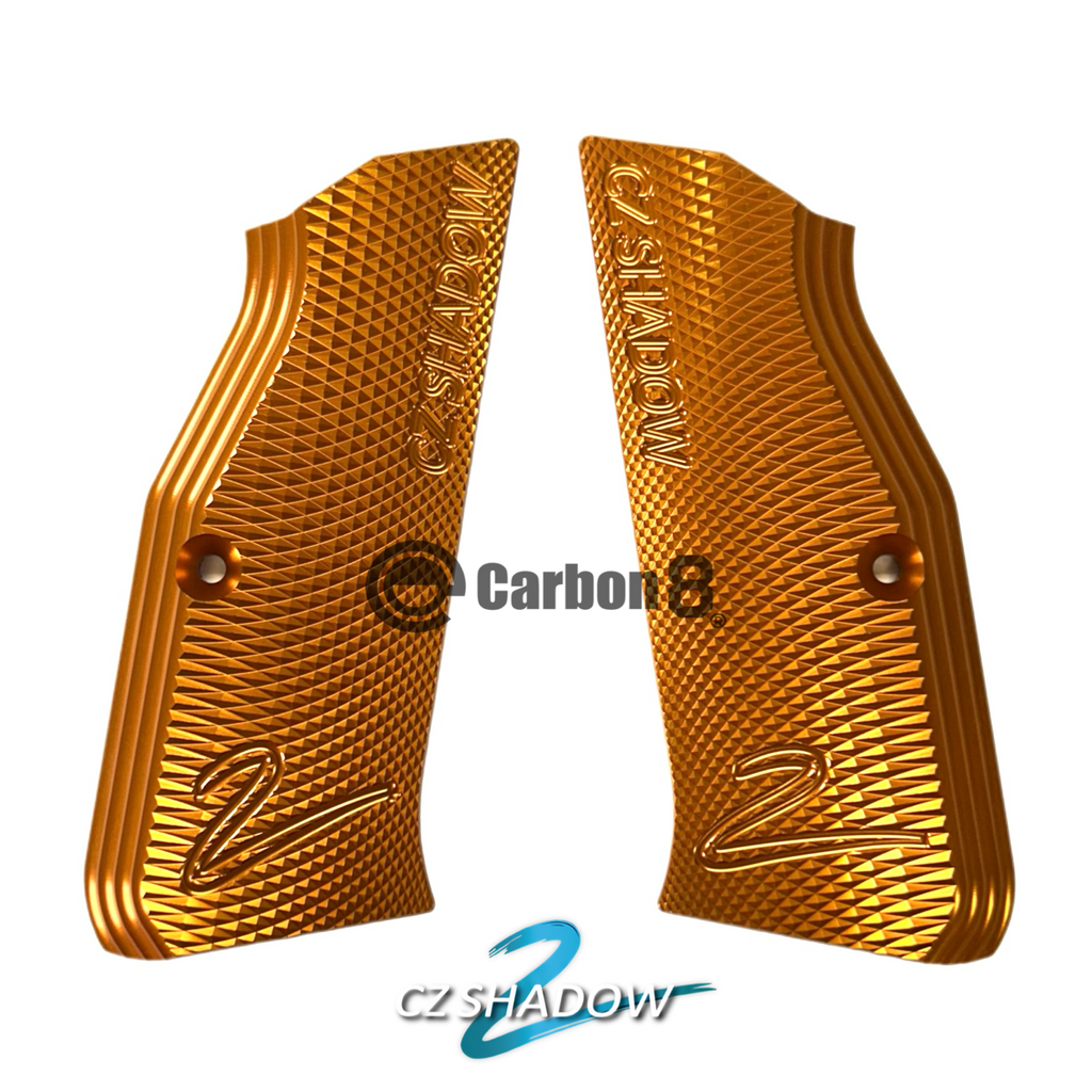 【Carbon8】SHADOW-2専用 アルミニウム グリップパネル（2025年11月再販・予約）