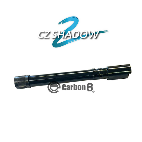 【Carbon8】SHADOW-2専用 サイレンサー対応アウターバレル 先端14ｍｍ逆ネジ/キャップ付
