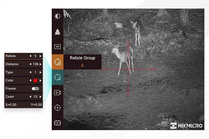 HIKMICRO】CHEETAH C32F-S IR850nm ナイトビジョンライフルスコープ