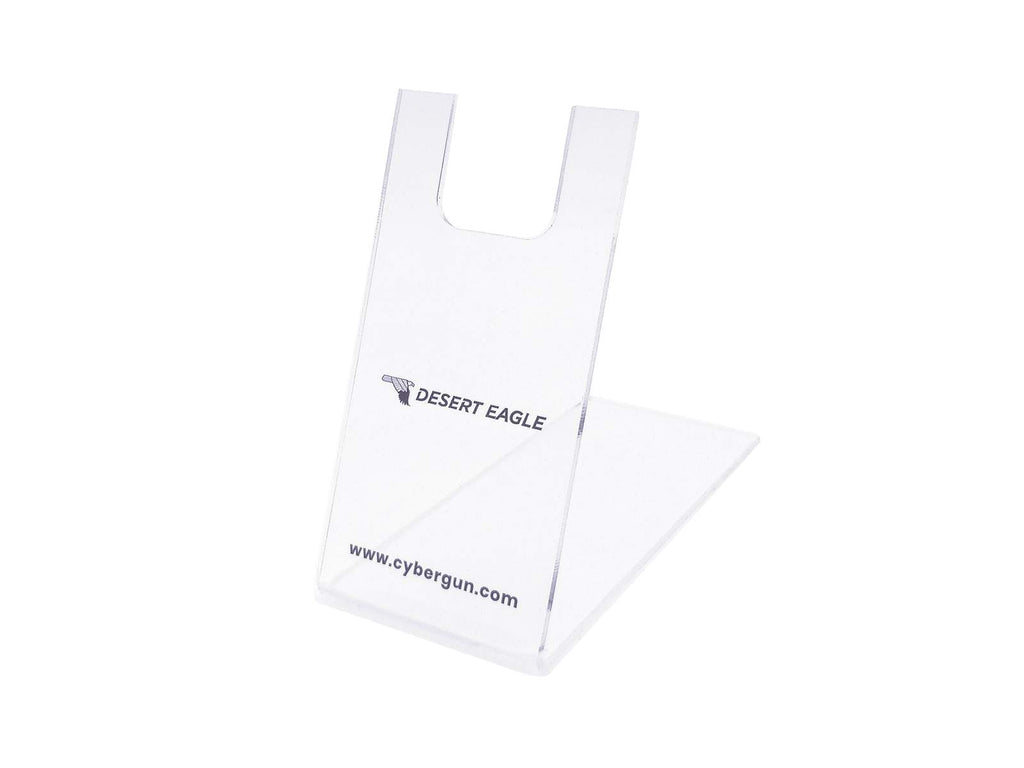 【CYBERGUN】ハンドガンディスプレイスタンド/クリアー DesertEagle