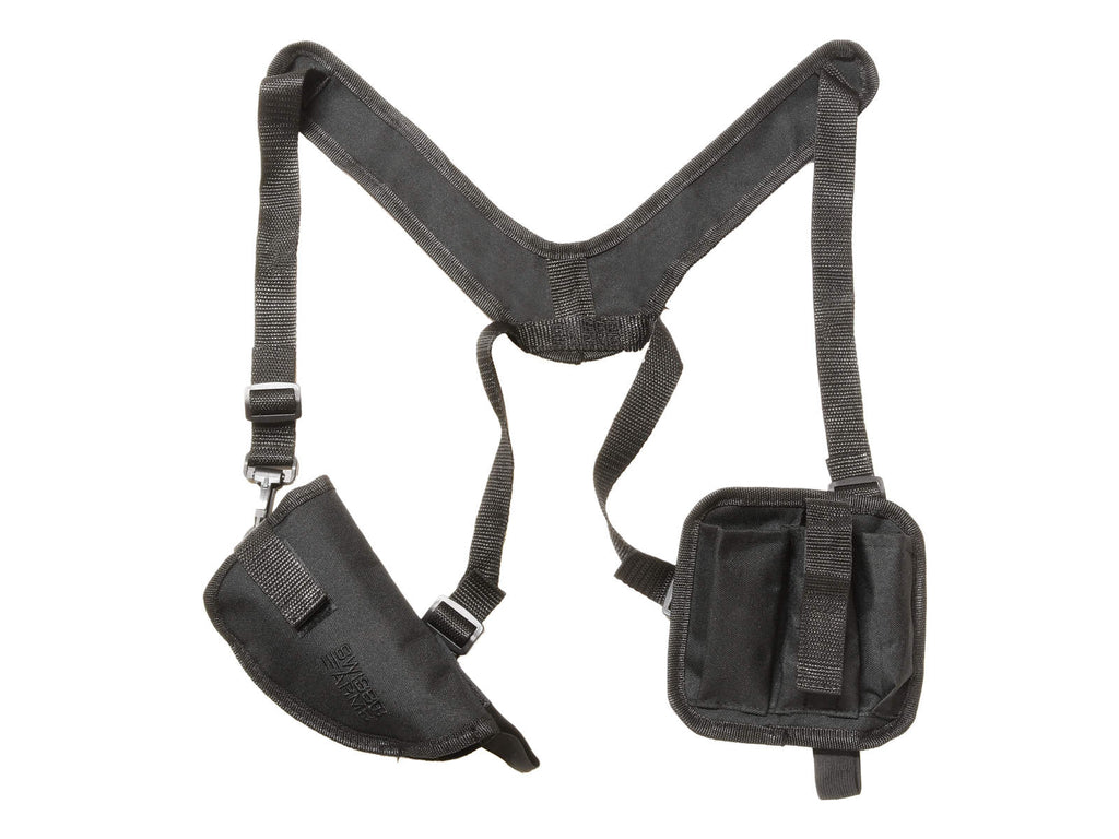 【SwissArms】ユニバーサルショルダーホルスター/Horizontal CORDURA/Black