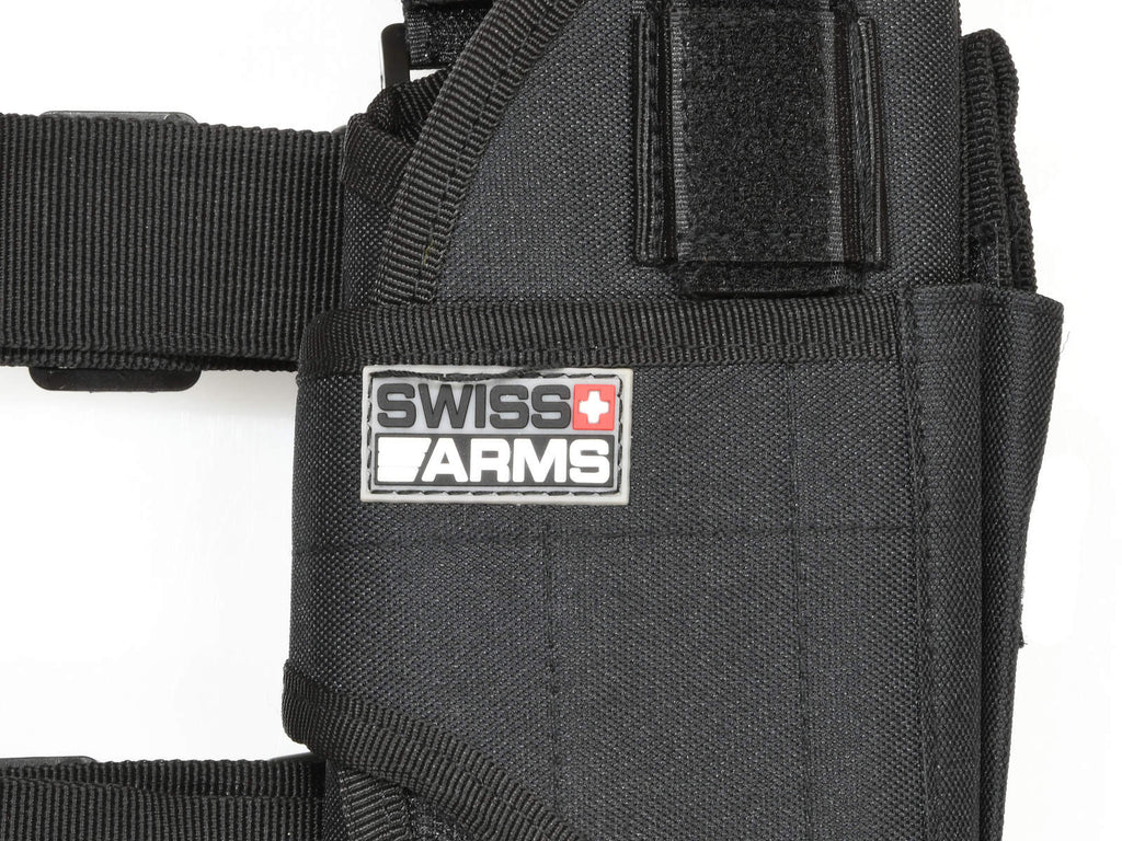 SwissArms】ユニバーサルレッグホルスター/Snake RightHand/Black