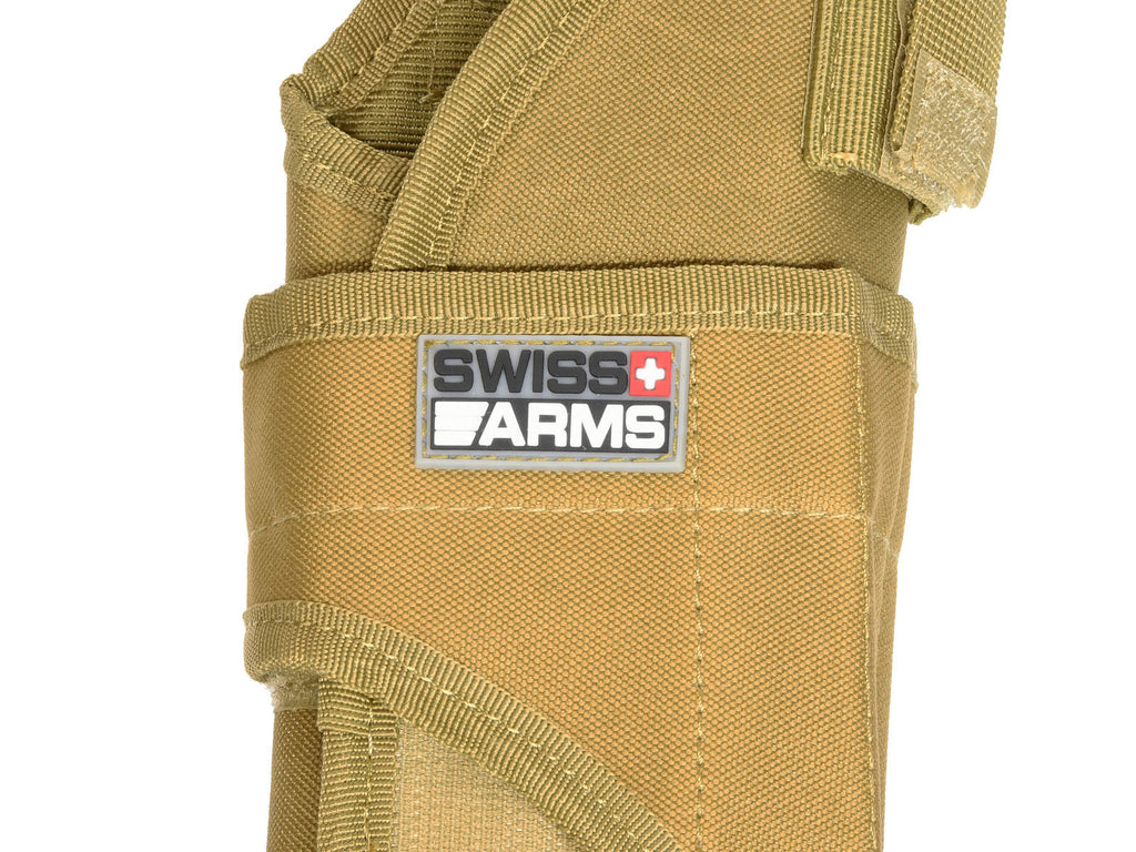 【SwissArms】ユニバーサルヒップホルスター/Snake 右手用/Tan
