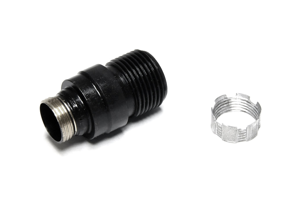 【KM企画】マルイ ガスブローバック デトニクス45専用 インナーマズルロック式 サイレンサーアダプター【DNRD45SA】