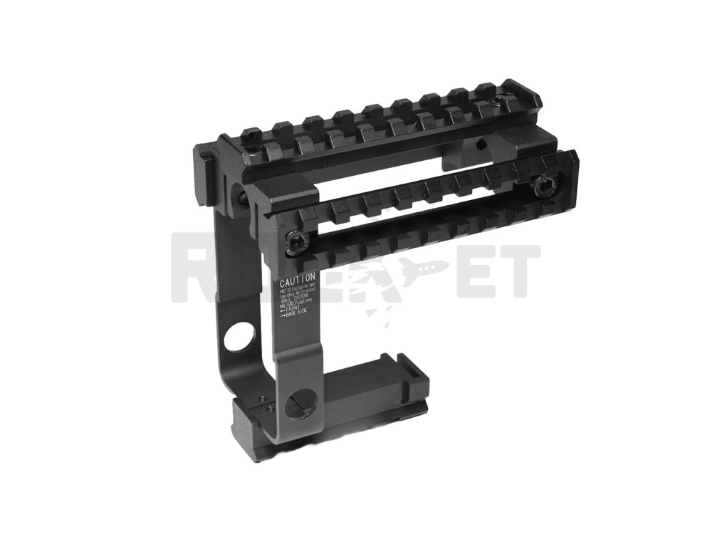 KM企画】KM企画 DNR マルイ電動 MAC10専用 KMオリジナルレール 3個付属