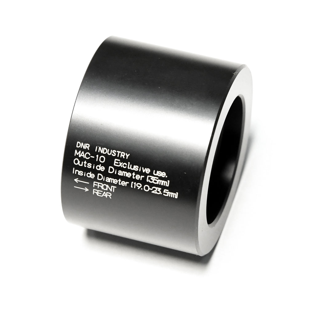 【KM企画】マルイ電動 MAC10専用 KM35スタウトサイレンサーシリーズ対応 フラットスペーサー【DNRMAC10SP】