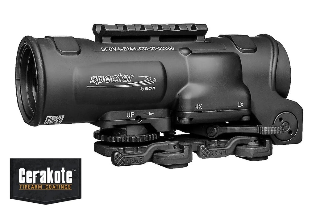 【ELCAN】SpecterDR 1x-4x Cerakote BK (5.56mm / 7.62mm NATO弾) Newモデル