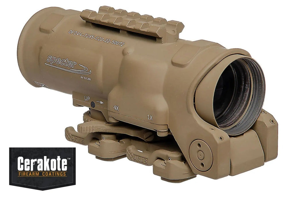 ELCAN】SpecterDR 1x-4x Cerakote FDE (5.56mm / 7.62mm NATO弾) NEW